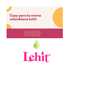 Copywriting para la empresa Lehit. Un progetto di Scrittura, Cop, writing, Social media e Comunicazione di npatarroyorincon - 22.08.2021