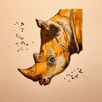My project in Expressive Animal Portraits in Watercolor course Ein Projekt aus dem Bereich Traditionelle Illustration, Aquarellmalerei, Realistische Zeichnung und Naturalistische Illustration von Liz - 24.08.2021