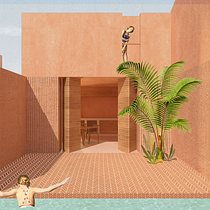 Mi Proyecto del curso: Representación gráfica de proyectos arquitectónicos. Architecture, Graphic Design, Interior Architecture, Interior Design, L, scape Architecture, Collage, Digital Architecture, and Architectural Illustration project by laum_nueno - 08.24.2021