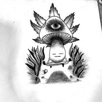 Mi Proyecto del curso: Tatuaje botánico con puntillismo. Un progetto di Illustrazione tradizionale, Design di tatuaggi e Illustrazione botanica di Mary Hernandez - 25.08.2021