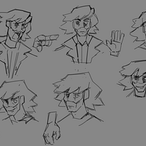 Mi Proyecto del curso: Técnicas de expresión para animación de personajes. Projekt z dziedziny  Animacja, Projektowanie postaci, Animacja postaci, R, sunek c i frow użytkownika darf7777 - 05.05.2024