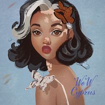 My project in Powerful Female Characters: Illustrating Confidence and Diversity course. Traditional illustration, Painting, Digital Illustration, Digital Drawing, and Digital Painting project by Tatiana Papastylianou - 08.08.2021