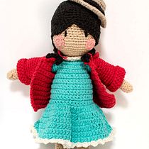 Mi Proyecto del curso: Amigurumi: diseño de ropa, pelo y complementos. Un progetto di Artigianato, Design di giocattoli, Fiber Art, Uncinetto e Amigurumi di Karina Aguilar Aceves - 26.08.2021