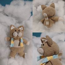 Mi Proyecto del curso: Amigurumi: creación de personajes con ganchillo. Arts, Crafts, To, Design, Fiber Arts, Crochet, and Amigurumi project by Mayra Alejandra Rodríguez Rojas - 08.23.2021