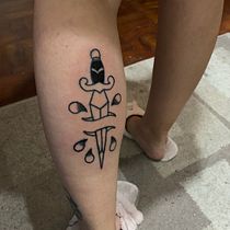 Minhas primeiras tatuagens. Tattoo Design project by Leandro Charleaux Mendes dos Santos - 08.26.2021