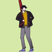 Mi Proyecto del curso: Ilustración de personajes dinámicos . Traditional illustration, Character Design, Comic, Creativit, Drawing, Digital Drawing, and Manga project by Valeria - 08.26.2021