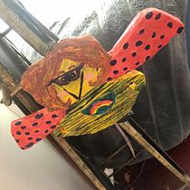 My project in Paper Mache for Beginners: Sculpt a Colorful Character course. Character Design, To, Design, Art To, and s project by Anita - 08.26.2021