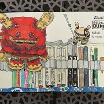 My project in Urban Sketching: Express Your World in a New Perspective course. Un projet de Illustration traditionnelle, Esquisse , Dessin, Aquarelle, Illustration architecturale , et Carnet de croquis de Stig Legrand - 27.08.2021
