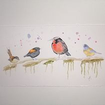 Mi Proyecto del curso: Aves de la Patagonia. Traditional illustration, Watercolor Painting, Realistic Drawing, and Naturalistic Illustration project by Juanjo Soto Sanhueza - 08.27.2021