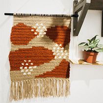 Mi Proyecto del curso: Intarsia crochet: teje tus propios tapices. Decoration, Fiber Arts, DIY, and Crochet project by Mar… - 08.23.2021