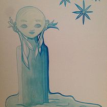 Mi Proyecto del curso: Introducción a la ilustración con tinta china. Ilustração tradicional, Artes plásticas, Desenho e Ilustração com tinta projeto de olga leiva - 27.08.2021