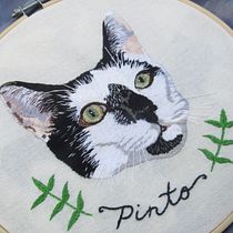 Mi Proyecto del curso: Needle painting para principiantes. Embroider, and Naturalistic Illustration project by Alejandra Adarve - 08.27.2021