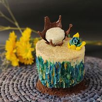 Mi Proyecto del curso: Cake design: técnicas decorativas modernas. Design, and DIY project by Erika Sarahï Lara - 08.28.2021