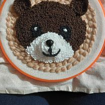 Mi Proyecto del curso: Punch needle y crochet: crea personajes únicos Ein Projekt aus dem Bereich H, werk, Spielzeugdesign, Stickerei, Weben, DIY, Crochet und Punch needle von Candy Hirdegar Jerez Jerez - 28.08.2021