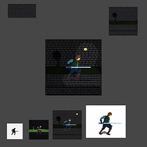 Mi Proyecto del curso: Introducción al diseño de personajes en pixel art. Un projet de Conception de personnages, Jeux vidéo, Pixel art , et Conception de jeux vidéo de Junior Rodriguez - 23.08.2021