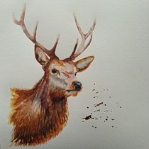 Il mio progetto del corso: Ritratti espressivi di animali ad acquerello Ein Projekt aus dem Bereich Traditionelle Illustration, Aquarellmalerei, Realistische Zeichnung und Naturalistische Illustration von langolodimarina - 28.08.2021