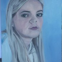 My project in Expressive Oil Portraiture: Explore the Alla Prima Technique course. Un projet de Beaux Arts, Peinture , et Peinture à l'huile de Sally Street - 28.08.2021