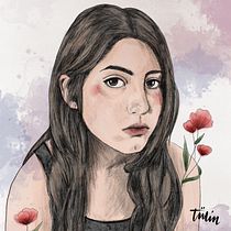 My project in Illustrated Portraits with Procreate course. Ilustração tradicional, Ilustração vetorial, Ilustração digital, e Desenho de retrato projeto de Tulin Azim - 28.08.2021