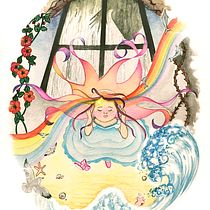 Mi Proyecto del curso: Técnicas de acuarela para ilustraciones de ensueño. Projekt z dziedziny Trad, c, jna ilustracja,  R, sunek, Malowanie akwarelą, Ilustracja w i dawnicza użytkownika Andrea Moreno - 28.08.2021