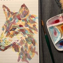 Mein Kursprojekt: Experimentelle Aquarelltechniken für Anfänger. Un progetto di Illustrazione tradizionale, Belle arti, Pittura ad acquerello e Illustrazione naturalistica di Silvia Wimmer - 28.08.2021