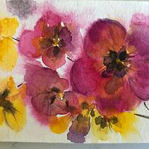 Meu projeto do curso: Técnicas modernas de aquarela. Traditional illustration, Fine Arts, Painting, and Watercolor Painting project by alufcarvalho - 08.28.2021
