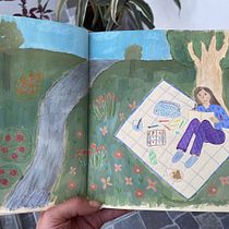 Mi Proyecto del curso: Sketchbook para explorar tu estilo de dibujo. Traditional illustration, Sketching, Creativit, Drawing, Watercolor Painting, Sketchbook, and Gouache Painting project by Isabella Martinez - 08.28.2021