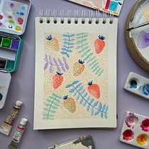 Meu projeto do curso: Cores na aquarela: descubra sua personalidade cromática. Traditional illustration, Fine Arts, Painting, Watercolor Painting, and Color Theor project by Raquel Feldman - 08.29.2021