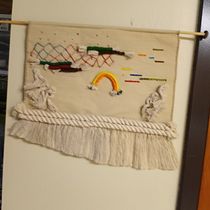 Mi Proyecto del curso: Creación de tapices bordados. Un projet de Décoration de annamatias2021 - 29.08.2021