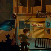 My project in Cinematic Digital Illustration with Photoshop course. Traditional illustration, Digital Illustration, and Concept Art project by Sasini Liyana Gunawardhana - 11.08.2021