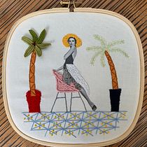 Mon projet du cours . Photograph, Collage, Paper Craft, Printing, Embroider, and DIY project by Elisabeth Coste - 08.29.2021