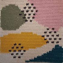 Mi Proyecto del curso: Intarsia crochet: teje tus propios tapices. Decoration, Fiber Arts, DIY, and Crochet project by Mariana - 08.29.2021