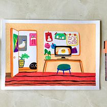 Mi Proyecto del curso: Sketchbook ilustrado a todo color Ein Projekt aus dem Bereich Traditionelle Illustration, Kreativität, Zeichnung und Sketchbook von Silvana Hernandez - 29.08.2021