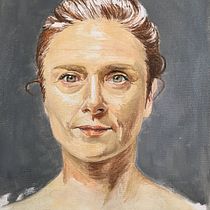 Mi Proyecto del curso: Retrato realista al óleo: detalles y expresión. Fine Arts, Painting, and Oil Painting project by Edgar Oliveros - 08.30.2021