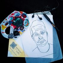 Meu projeto do curso: Retrato realista a óleo: detalhes e expressão. Fine Arts, Painting, and Oil Painting project by Sabrina Novais - 10.05.2021