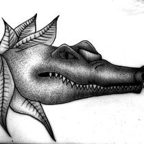 Mi Proyecto del curso: Diseño de tatuajes Blackwork. Un projet de Illustration traditionnelle, Illustration numérique , et Conception de tatouage de Mary Hernandez - 30.08.2021