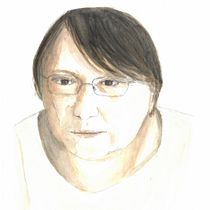 My project in Watercolor Portrait from a Photo course. Traditional illustration, Watercolor Painting, and Portrait Drawing project by Daniela de Bartolo - 08.30.2021