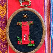 Mi Proyecto del curso: Letras bordadas: el hilo como herramienta gráfica. Embroider project by Beatriz Pérez Peiró - 08.30.2021