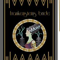 Frankensteins Bride. Un progetto di Illustrazione tradizionale, Belle arti, Design di poster  e Illustrazione digitale di Elvis Penguin - 30.08.2021
