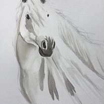 Il mio progetto del corso: Ritratti espressivi di animali ad acquerello Ein Projekt aus dem Bereich Traditionelle Illustration, Aquarellmalerei, Realistische Zeichnung und Naturalistische Illustration von Cinzia Valtorta - 30.08.2021