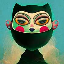 Meu projeto do curso: Ilustração digital com Procreate. Un progetto di Illustrazione tradizionale, Disegno, Illustrazione digitale e Disegno digitale di Mayke Alencar - 30.08.2021