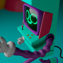 Mi Proyecto del curso: Introducción al diseño y modelado 3D con Blender. Een project van Motion Graphics, Ontwerp van personages, Productontwerp y  3D-modellering van Rodolfo Hernández - 26.08.2021