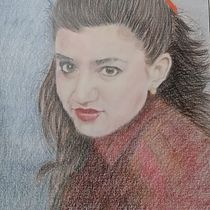 Mi Proyecto del curso:  Retrato realista con lápices de colores. Traditional illustration, Fine Arts, Pencil Drawing, Drawing, Portrait Drawing, Realistic Drawing, and Artistic Drawing project by Jose Diaz - 08.30.2021