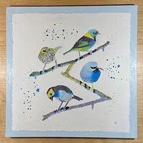 My project in Artistic Watercolor Techniques for Illustrating Birds course. Traditional illustration, Watercolor Painting, Realistic Drawing, and Naturalistic Illustration project by jobre - 08.26.2021
