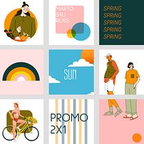 Mi Proyecto del curso: Diseño gráfico para principiantes Ein Projekt aus dem Bereich Design, Br, ing und Identität, Grafikdesign, T, pografie, Logodesign, T und pografisches Design von Marta Pineda - 31.08.2021