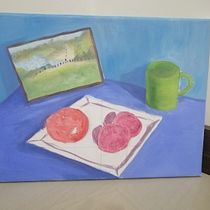 Mi Proyecto del curso: Pintura al óleo desde cero. Artes plásticas, Pintura, e Pintura a óleo projeto de ELENA VARGAS RIVERA - 31.08.2021