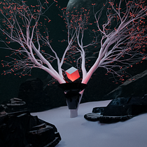 Meu projeto do curso: Ilustração fantástica 3D com Blender. 3D, Ilustração digital, e 3D Design projeto de Mateus Falcão - 27.08.2021
