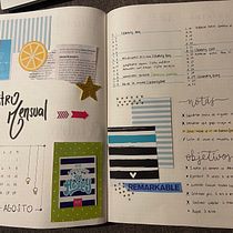 Mi Proyecto del curso:  Bullet journal creativo: planificación y creatividad . Traditional illustration, Lettering, Drawing, H, and Lettering project by Andrea Morales Mora - 08.31.2021