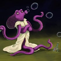 My project in Digital Painting for Characters: Color and Light course. Ilustração tradicional, Design de personagens, Ilustração digital, e Pintura digital projeto de Hirantha Silva - 29.08.2021