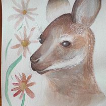 Michi y sus Acuarelas. Un progetto di Illustrazione tradizionale, Belle arti, Pittura ad acquerello e Illustrazione naturalistica di Mitxii De los Bosques - 31.08.2021