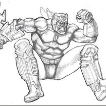 Mi Proyecto del curso: Dibujo a lápiz para cómics de superhéroes. Ilustração tradicional, Comic, Desenho a lápis, Desenho, Artes plásticas, Esboçado, Desenho artístico, e Narrativa projeto de Carlos Cardozo - 31.08.2021